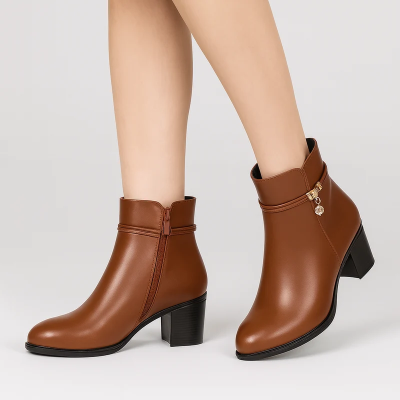 Rosemary | Elegante gefütterte Stiefeletten für den Winter