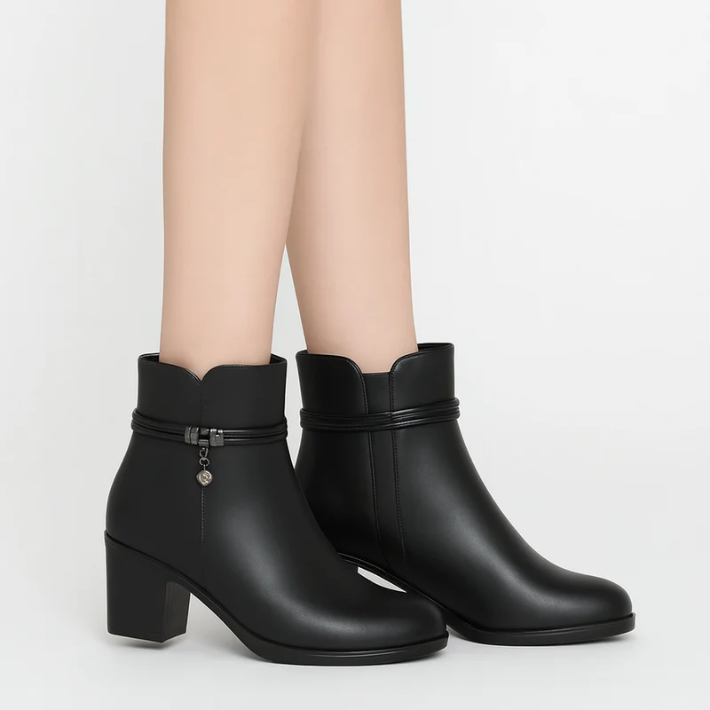 Rosemary | Elegante gefütterte Stiefeletten für den Winter