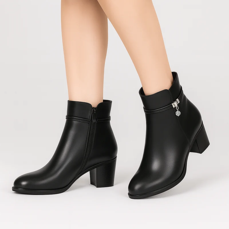 Rosemary | Elegante gefütterte Stiefeletten für den Winter