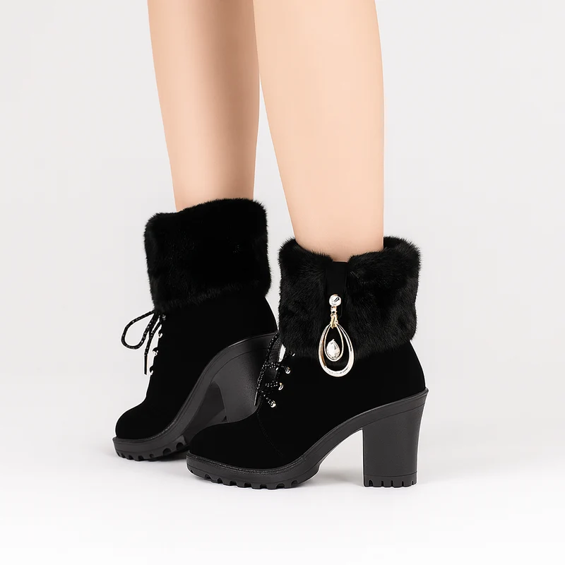 Elvira | Warme, pelzgefütterte, elegante Stiefel