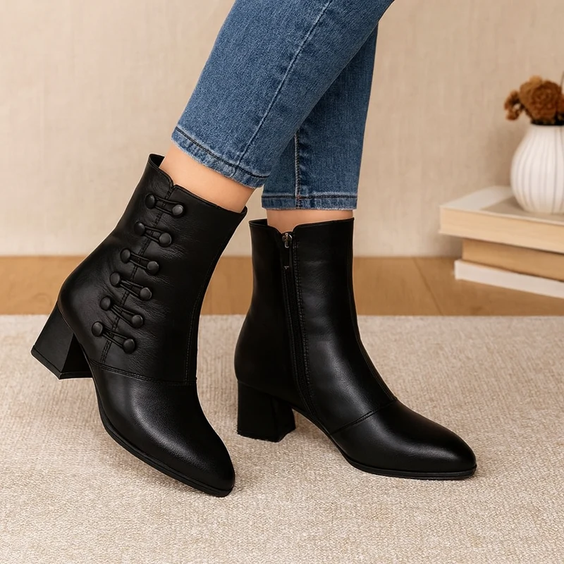 Elodie | Elegante Winterstiefel mit warmem Tragekomfort