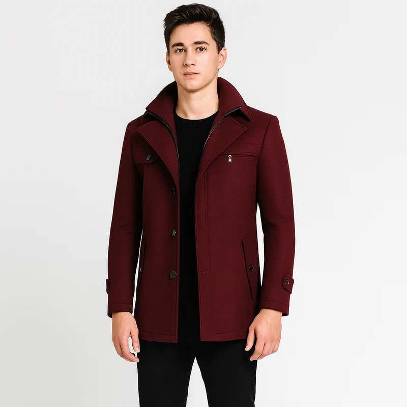 Alaric | Wasserdichter Winter-Businessmantel
