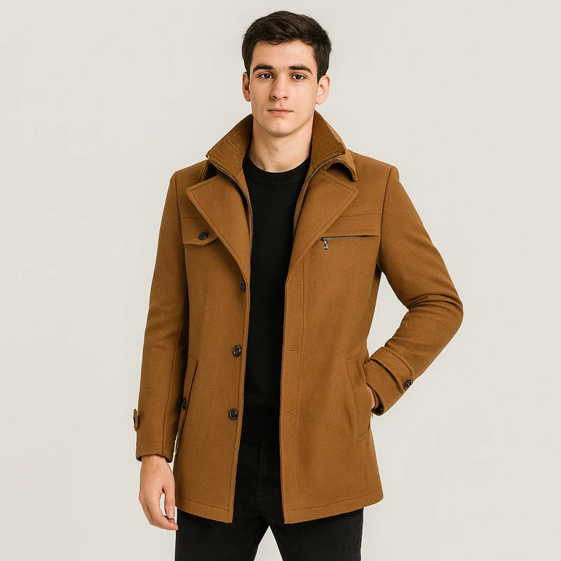 Alaric | Wasserdichter Winter-Businessmantel