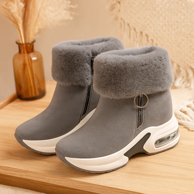 Selora | Kuschelige Winterstiefel aus Kunstfell
