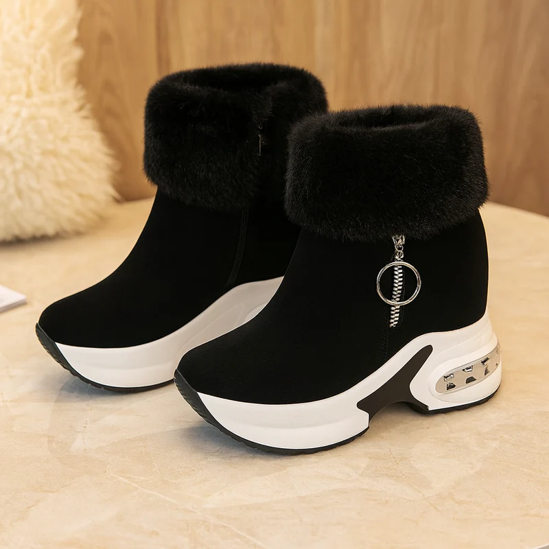 Selora | Kuschelige Winterstiefel aus Kunstfell