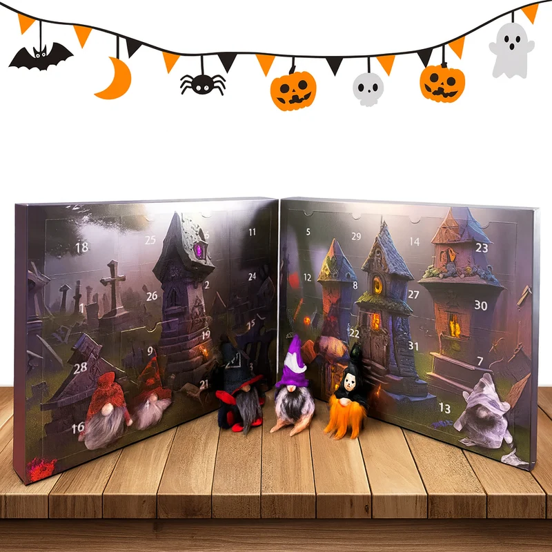NordicCharm | Weihnachtswichtel-Adventskalender Countdown