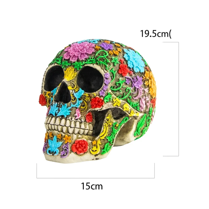 GraveEcho | Halloween Totenkopf-Deko für Zuhause