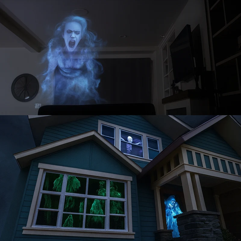 PhantomGlow | Geisterhaus-Halloween-Projektor
