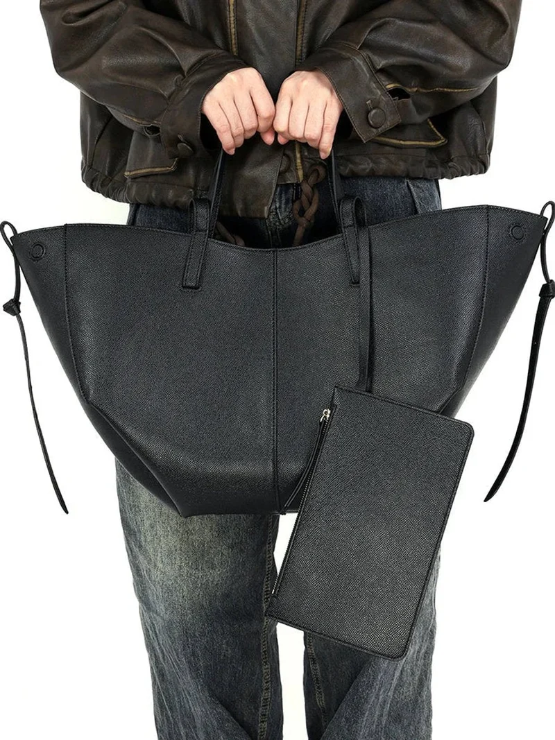 Lena | Großzügige Damen Laptoptasche Kunstleder Vintage-Stil