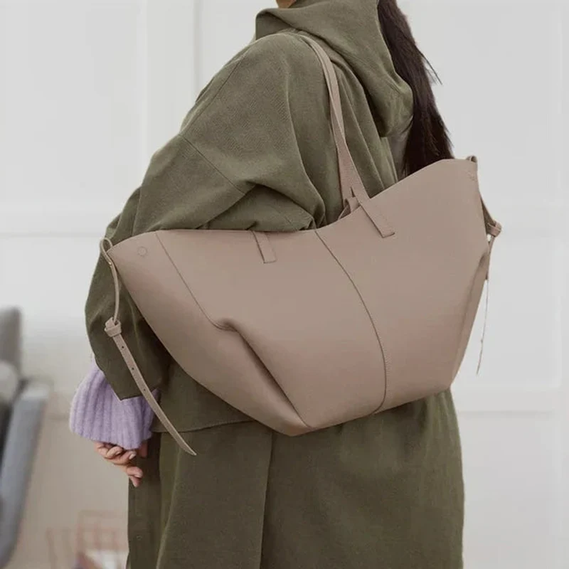 Lena | Großzügige Damen Laptoptasche Kunstleder Vintage-Stil