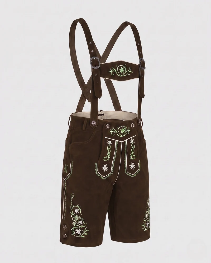 Anton | Herren Klassische Lederhose zum Oktoberfest