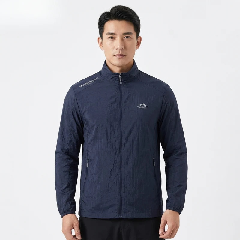 Leichte Winddichte Herren UV-Schutz-Windjacke