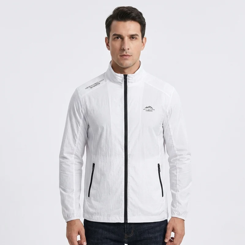 Leichte Winddichte Herren UV-Schutz-Windjacke