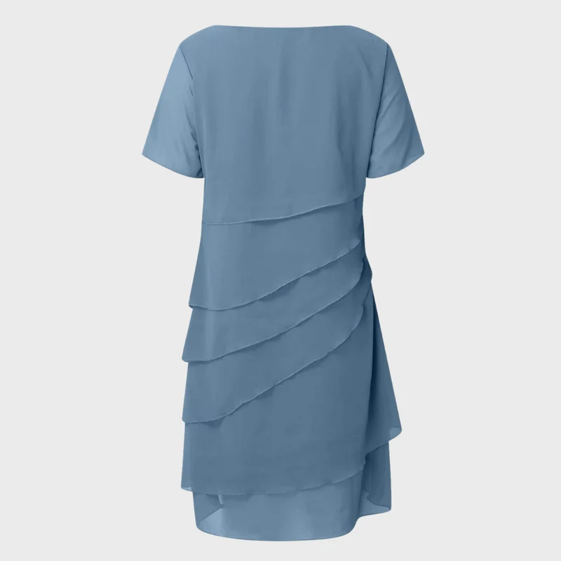 Julia | Damen Festliches Chiffonkleid für Hochzeiten