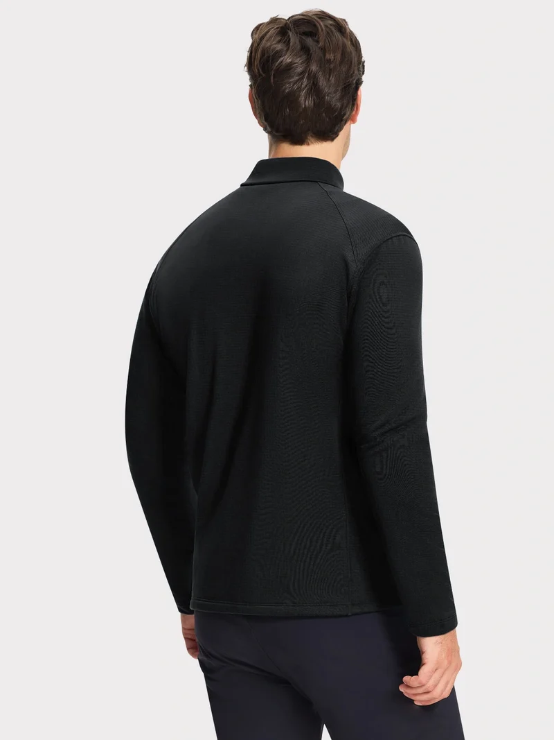 Men's Dynamic Full-Zip Grid Fleece Jacket