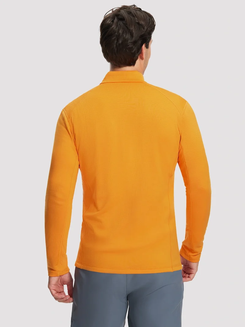 Men's Dynamic Full-Zip Grid Fleece Jacket