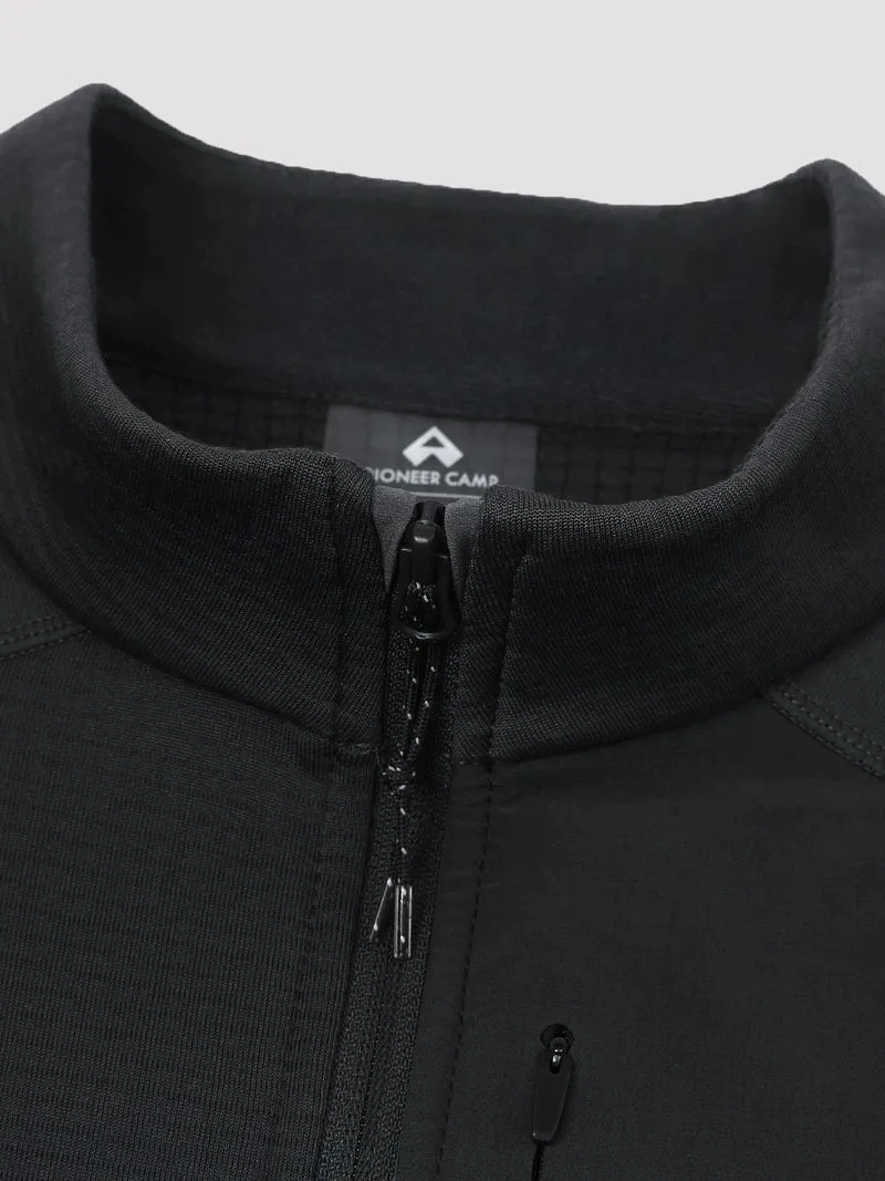 Men's Dynamic Full-Zip Grid Fleece Jacket