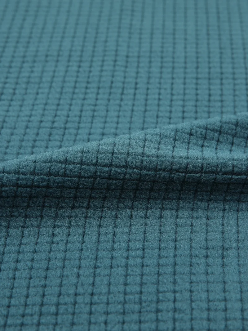 Men's Dynamic Full-Zip Grid Fleece Jacket
