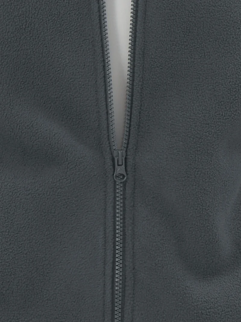 Men's Sherpa-Lined Polar Fleece Full-Zip Winter Jacket