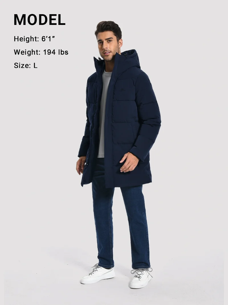 Men's Hooded Waterproof Winter Parka
