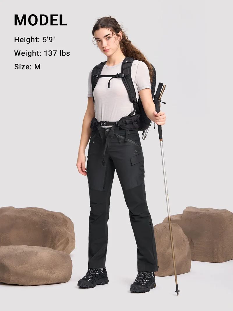 Women's CORDURA Reinforced Heavy Duty Rugged Hiking Pants