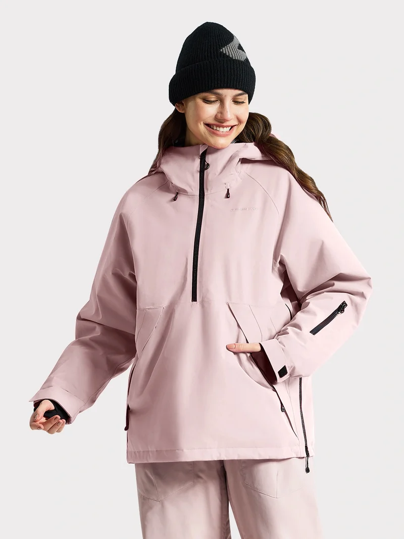Women's Waterproof Pullover Ski Jacket