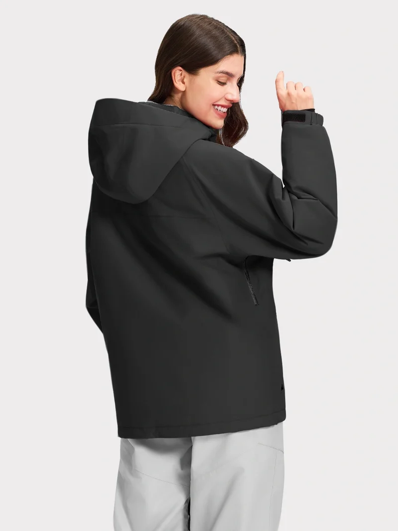 Women's Waterproof Pullover Ski Jacket