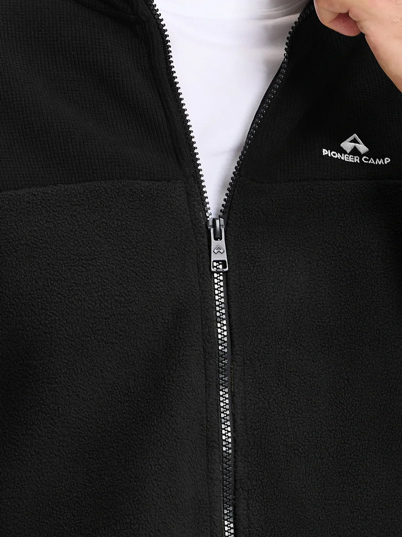 Men's Double-Layer Full-Zip Fleece Jacket