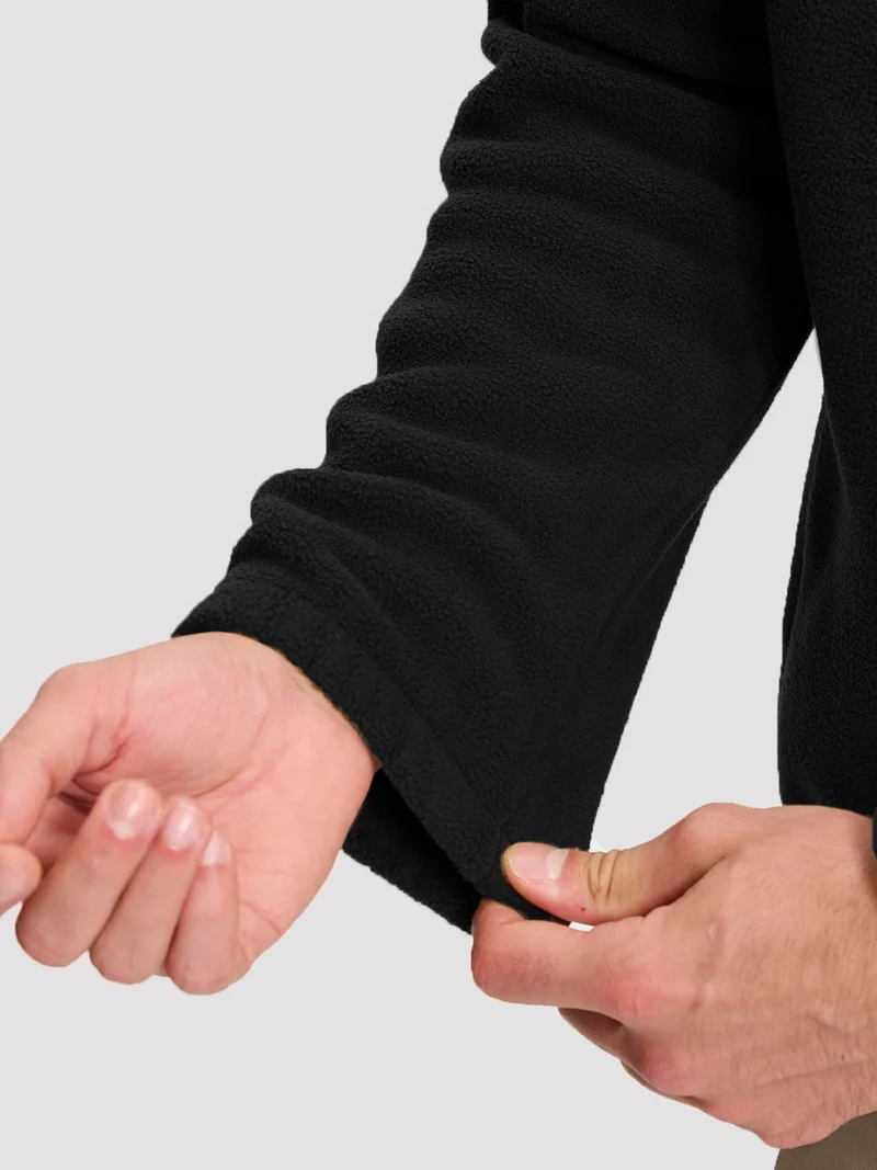 Men's Double-Layer Full-Zip Fleece Jacket