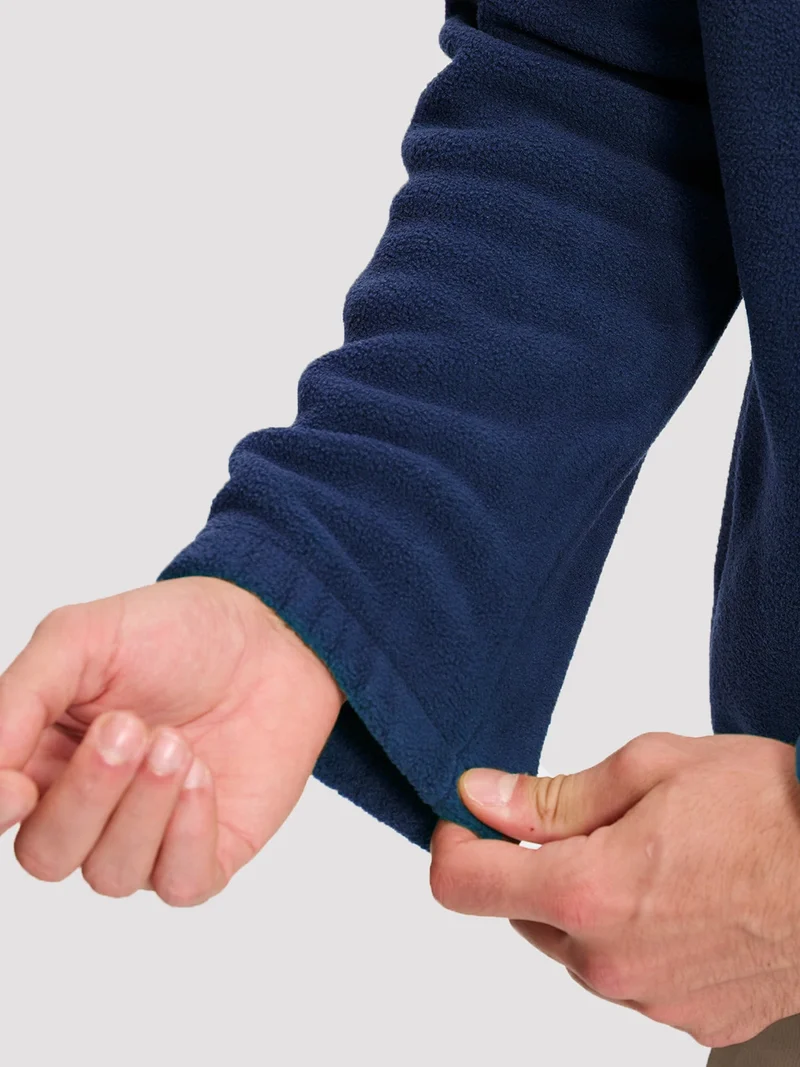 Men's Double-Layer Full-Zip Fleece Jacket