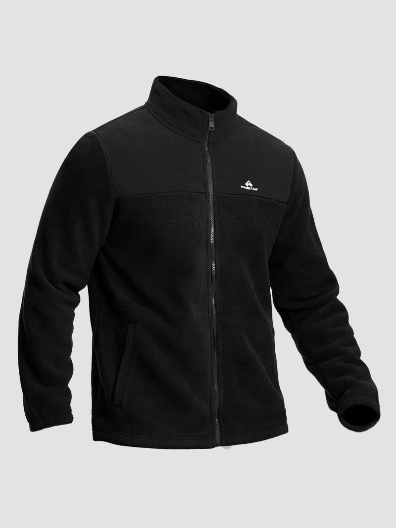 Men's Double-Layer Full-Zip Fleece Jacket
