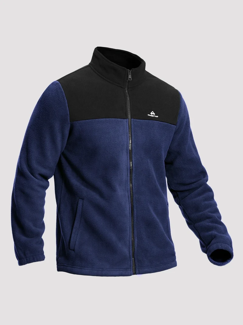 Men's Double-Layer Full-Zip Fleece Jacket