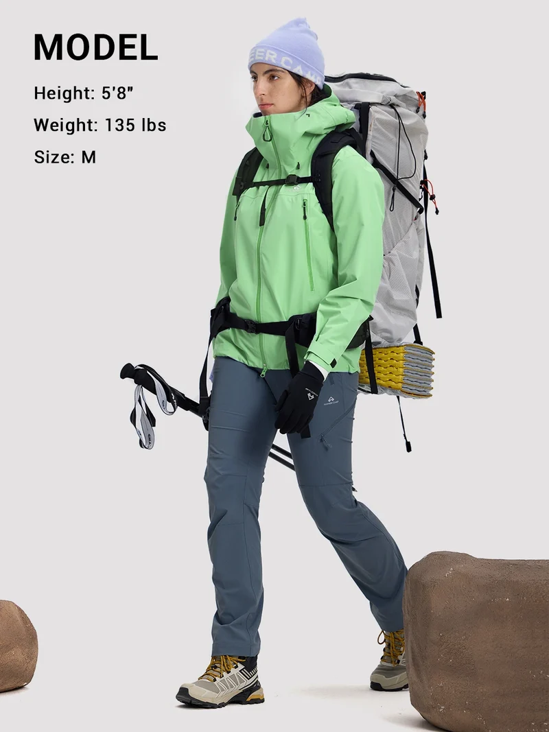 Pioneer Camp POLARIS Women's Versatile Mountain Hardshell
