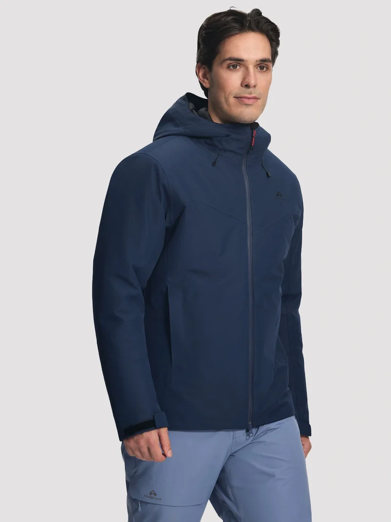 Men's 3-in-1 Waterproof Ski Jacket with Puffer Liner