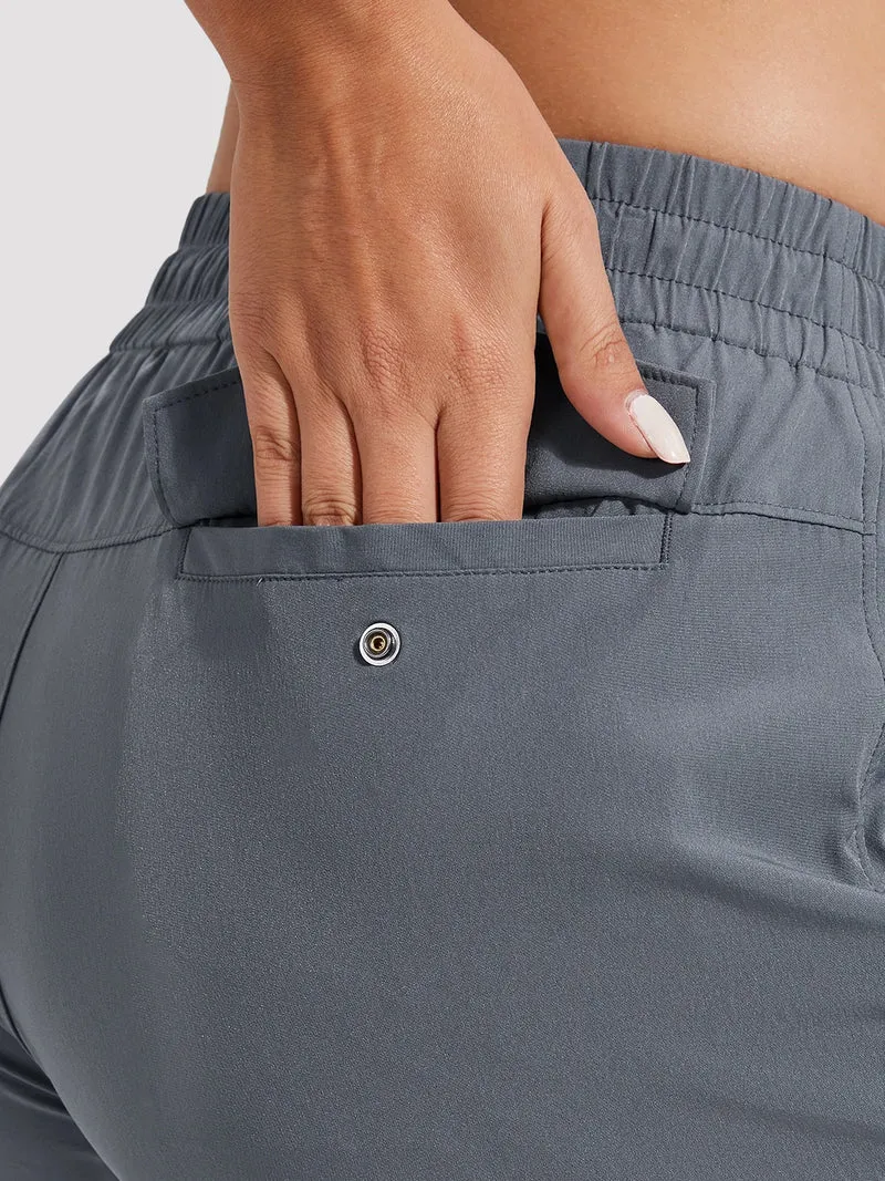 Women's Lightweight Quick-Dry Cargo Capri Pants