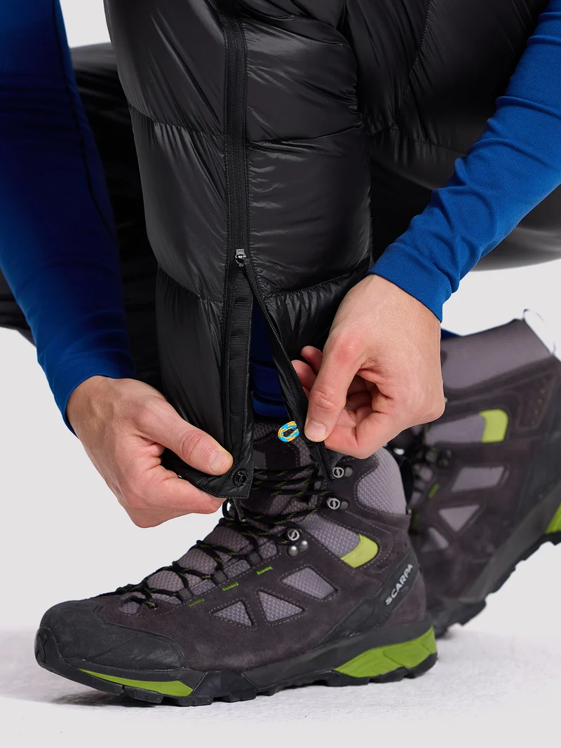 Men's 750-Fill Down Insulated Ski Pants with Graphene