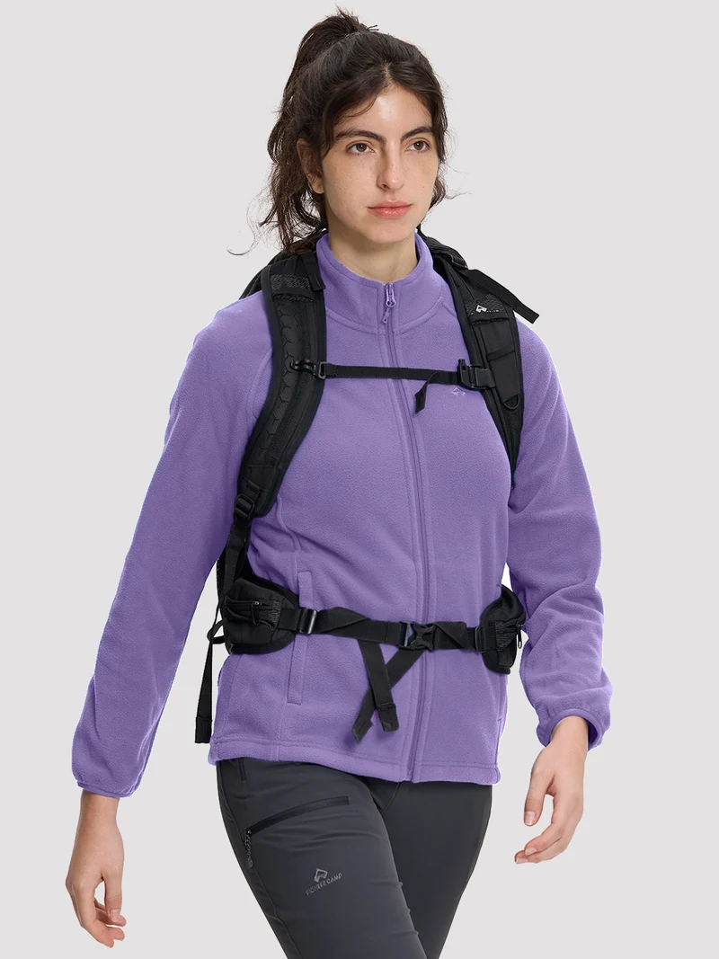 Women's Anti-Static Fleece Full-Zip Jacket