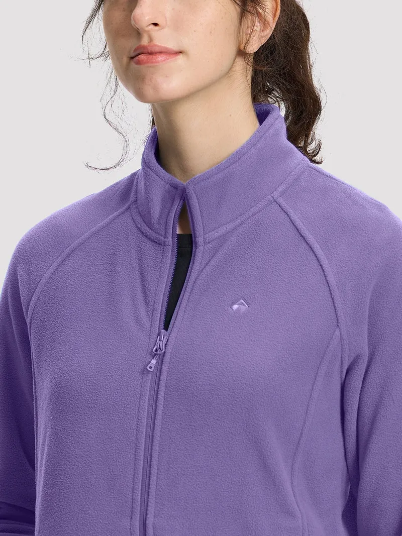 Women's Anti-Static Fleece Full-Zip Jacket