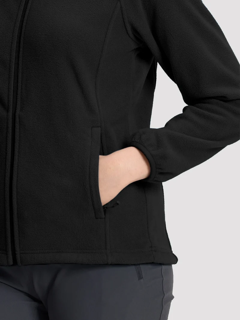 Women's Anti-Static Fleece Full-Zip Jacket
