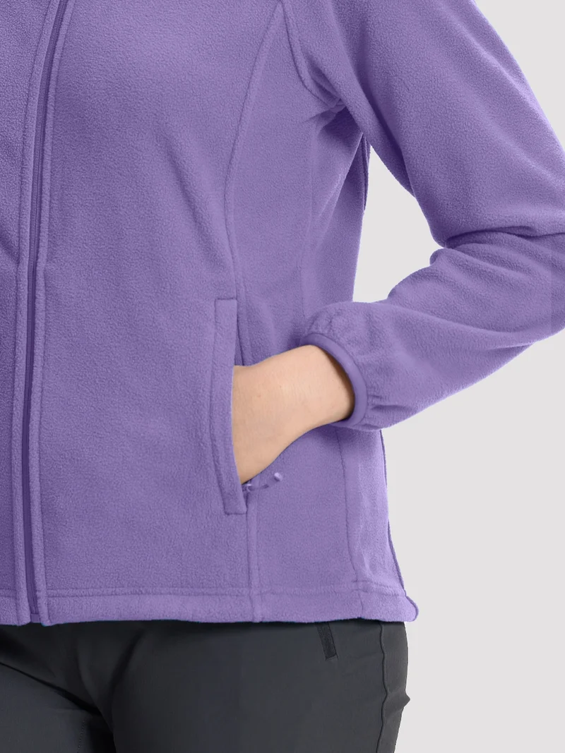Women's Anti-Static Fleece Full-Zip Jacket