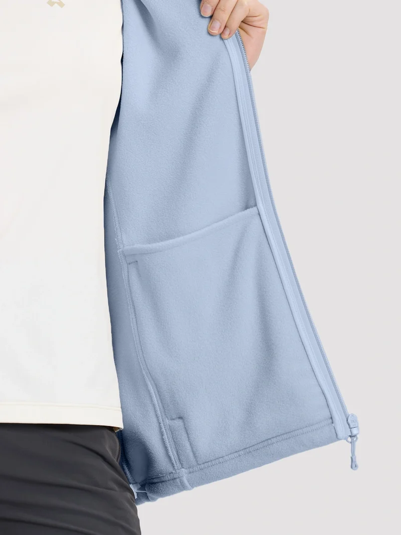 Women's Anti-Static Fleece Full-Zip Jacket