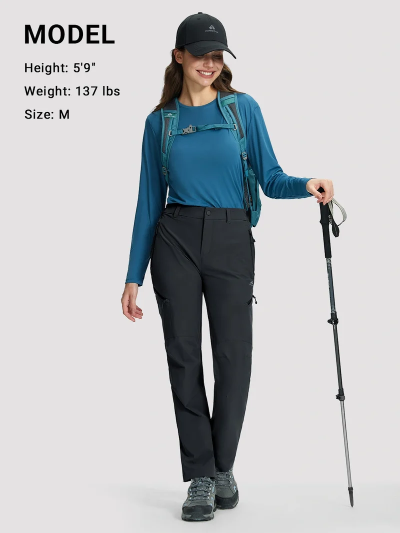 Women's All-Terrain Durable High-Rise Trekking Pants