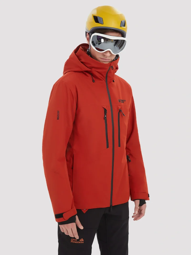 Men's RECCO Waterproof Insulated Ski Jacket