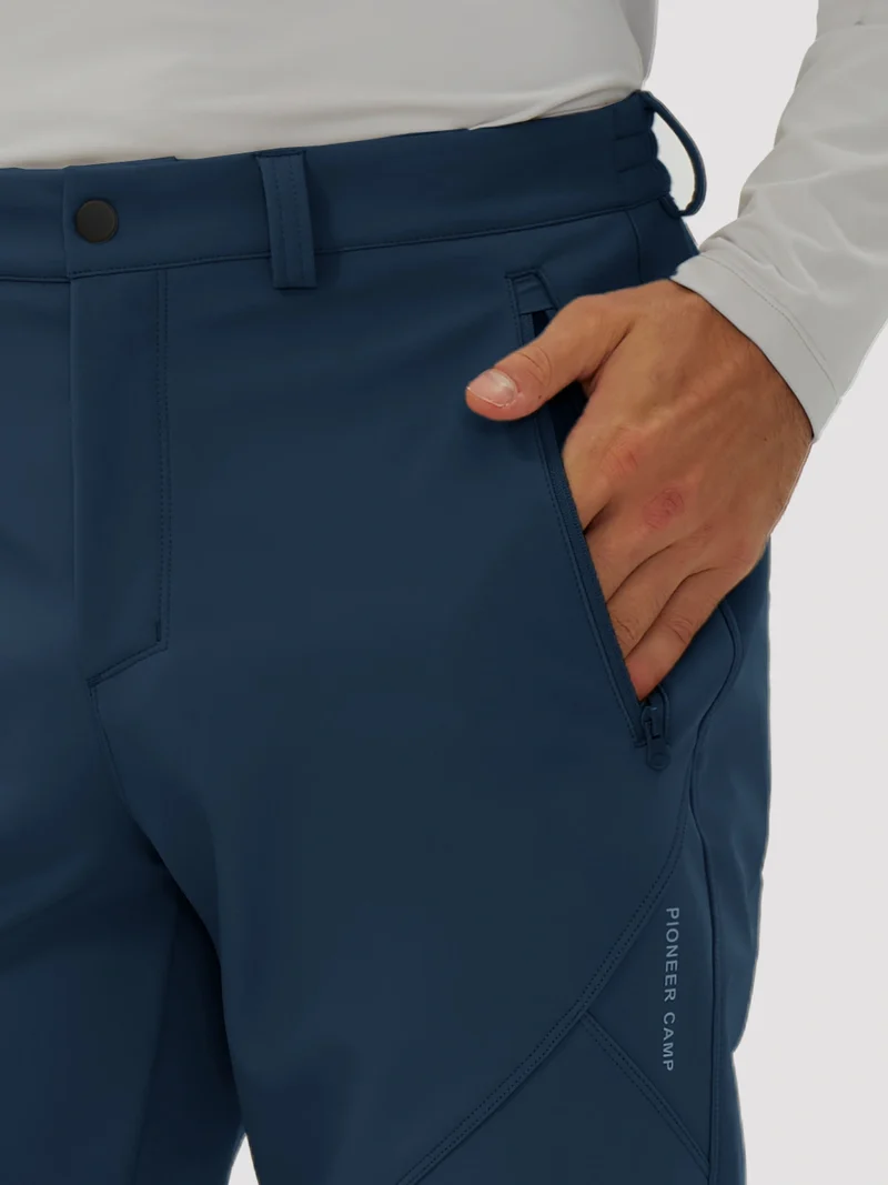 Men's Fleece-Lined Waterproof Softshell Hiking Pants