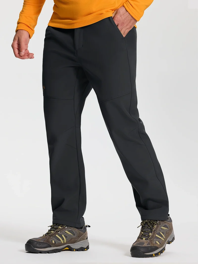 Men's Fleece-Lined Waterproof Softshell Pants