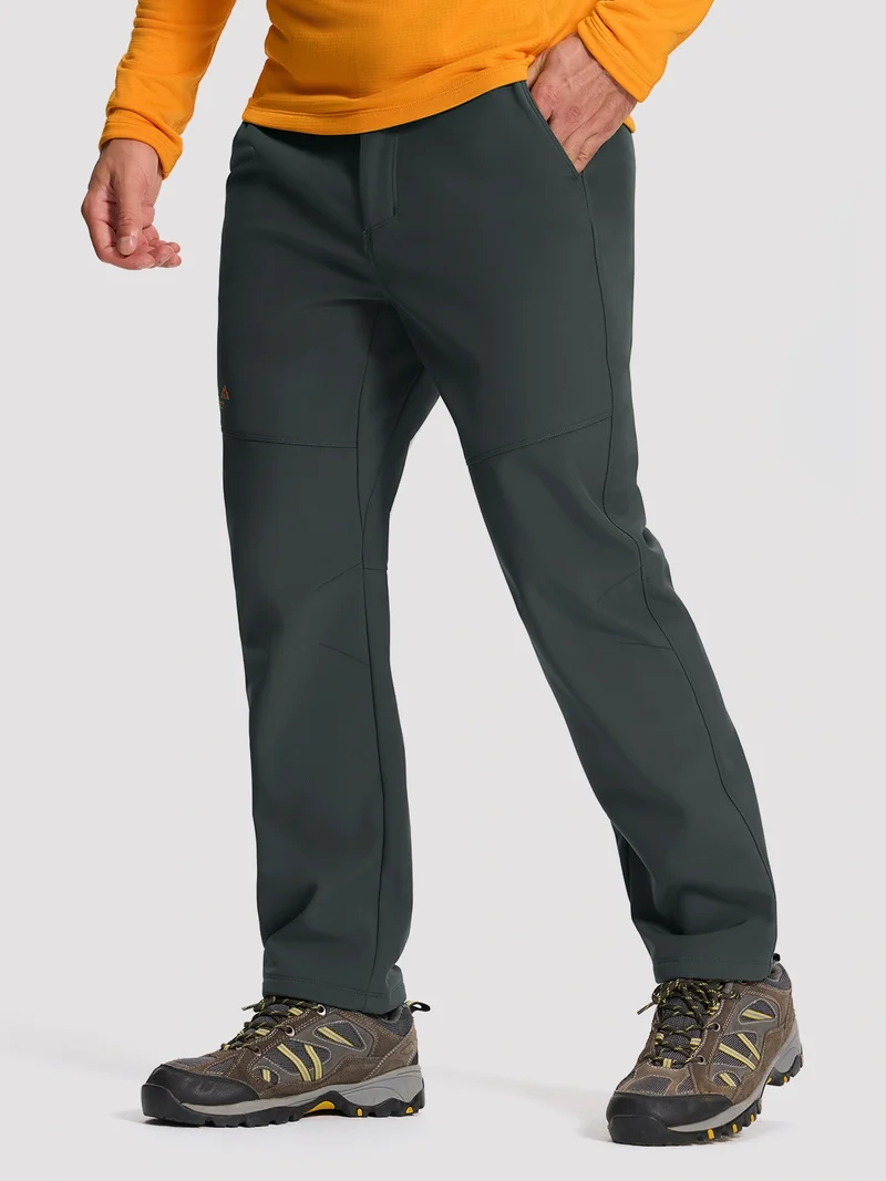 Men's Fleece-Lined Waterproof Softshell Pants