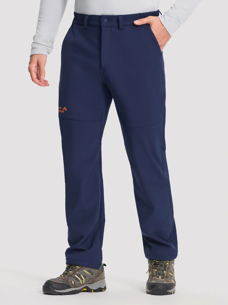 Men's Fleece-Lined Waterproof Softshell Pants