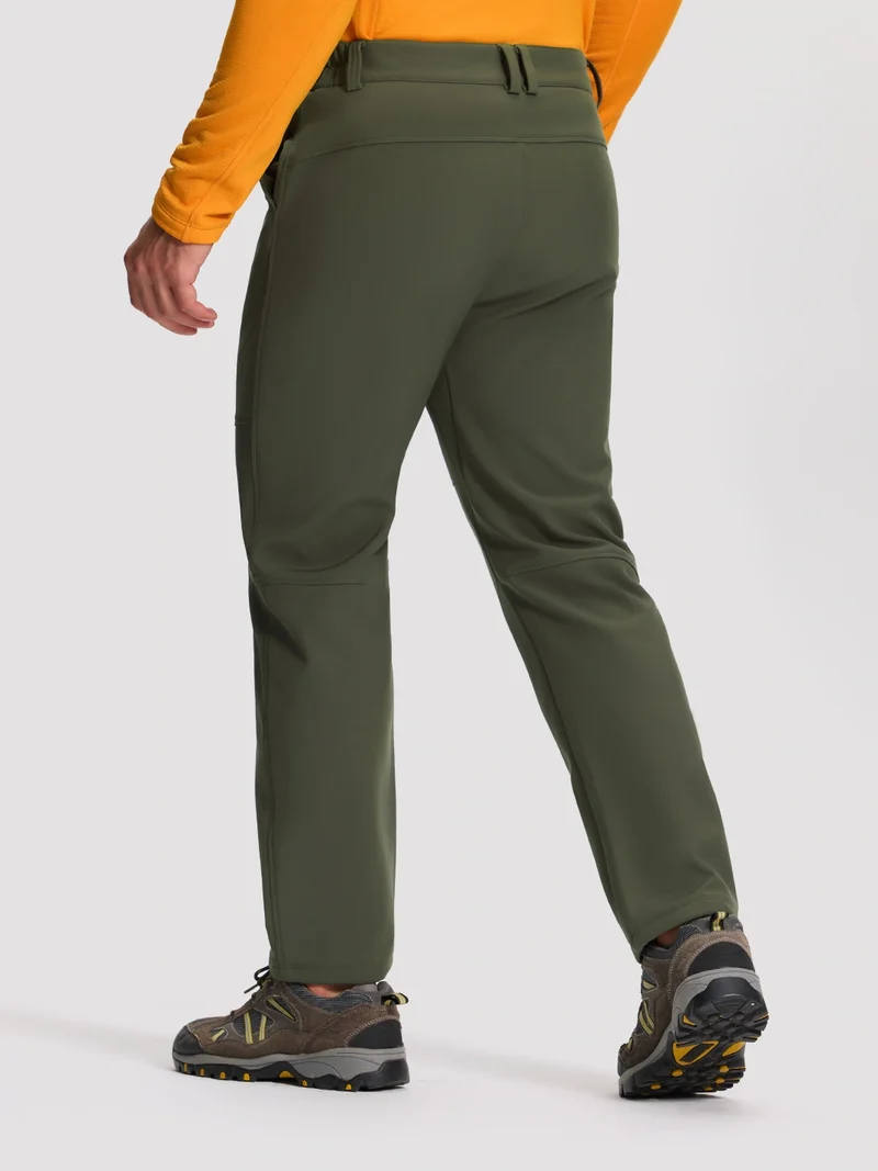 Men's Fleece-Lined Waterproof Softshell Pants