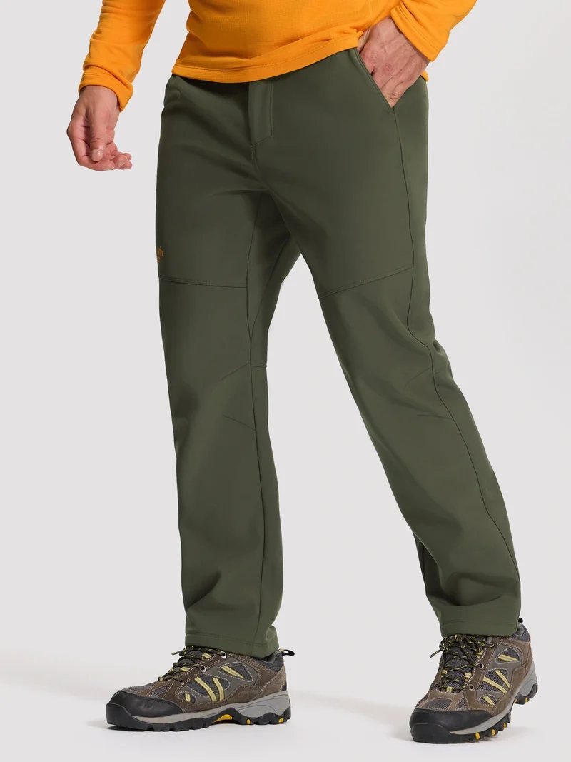 Men's Fleece-Lined Waterproof Softshell Pants