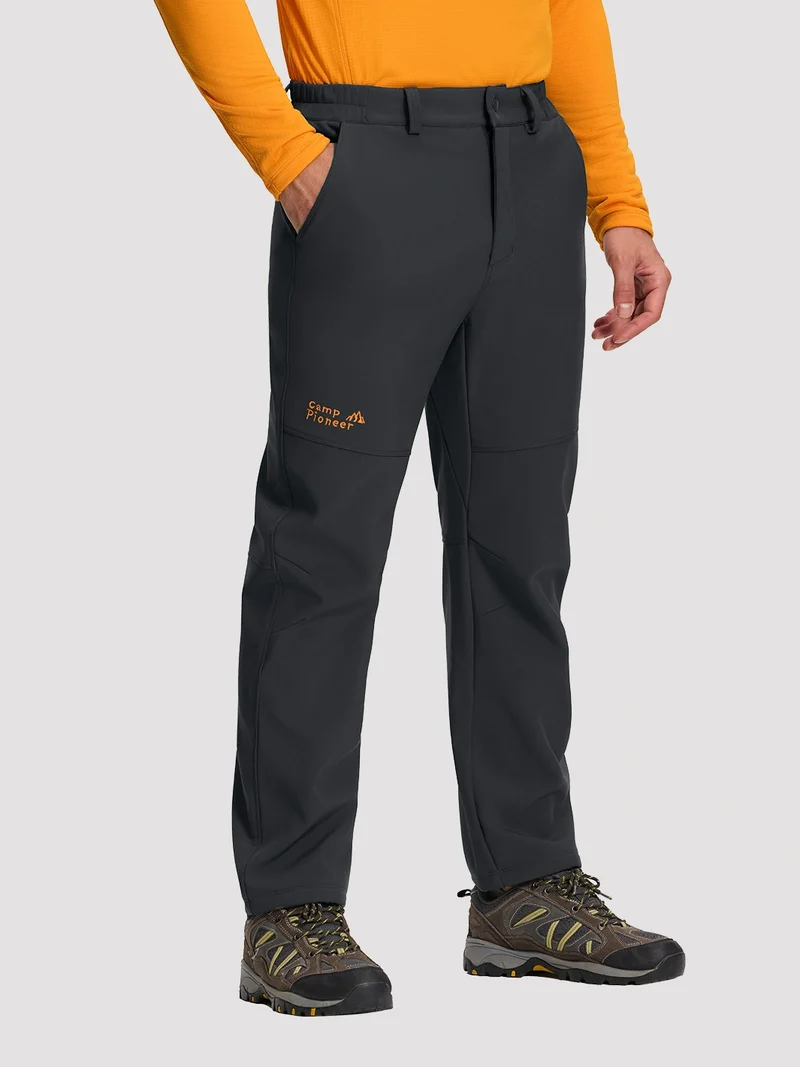 Men's Fleece-Lined Waterproof Softshell Pants